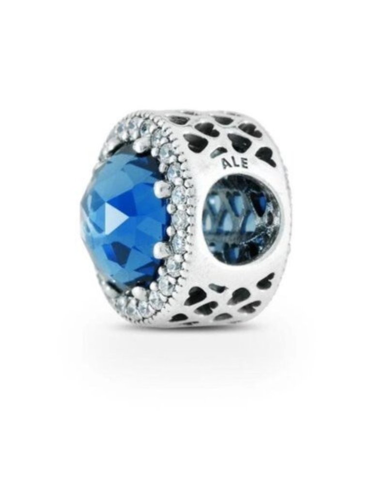Pandora Elegant Blue Silver Charm